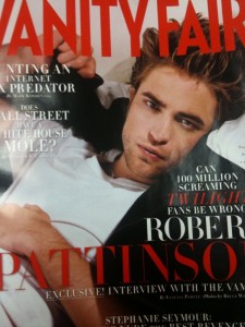 The November 2009 "Vanity Fair" is on newsstands now. Buy your copy...immediately!